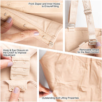 Load image into Gallery viewer, Fajas Salome 0418 | Open Bust Tummy Control Shapewear | Everyday Use Colombian Fajas
