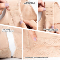 Load image into Gallery viewer, Fajas Salome 0518 | Colombian Lipo Compression Garment | Knee Length Post Surgery Shapewear
