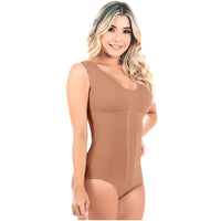 Load image into Gallery viewer, Sonryse 056 | Postpartum Panty Shapewear | Built-in Bra Bodysuit

