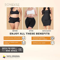 Cargar imagen en el visor de la galería, faja strapless moldeadora de cintura alta con realce de  glúteos de uso diario / SONRYSE 073Z
