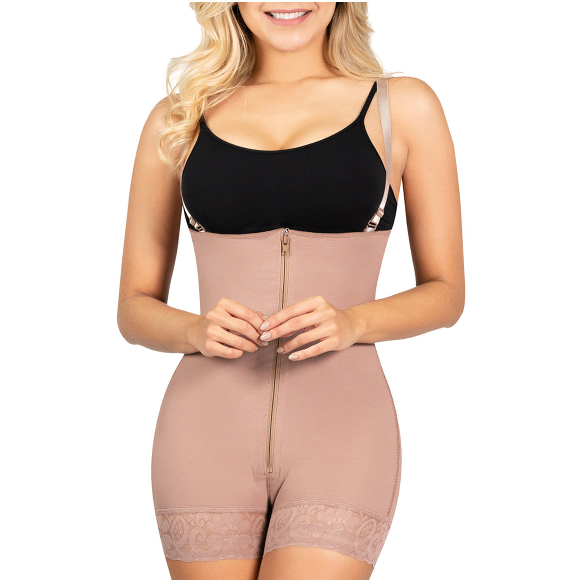 Sonryse 095 | Butt Lifter Strapless Shapewear Bodysuit | Postpartum and Daily Use