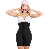 Cargar imagen en el visor de la galería, Shorts corto de talle alto con control abdomen y realce de glúteo | triconet /SONRYSE TR72BF
