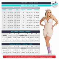 Load image into Gallery viewer, Fajas SONRYSE TR211 | Full Post Surgery Compression Garment | Wide Strap Tummy Control Bodysuit | Mid Thigh Butt Lifter
