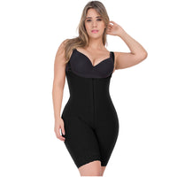 Load image into Gallery viewer, Lace Mid Thigh Body Shaper | Tummy Control Daily Use Bodysuit
