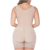 Load image into Gallery viewer, Post Surgery Bodyshaper Tummy Control &amp; Mid Thigh Bodysuit
