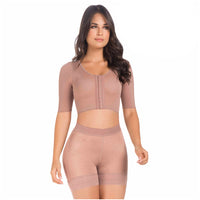 Load image into Gallery viewer, Fajas MariaE FU100 | Medium Compression Butt Lifting Shapewear Shorts
